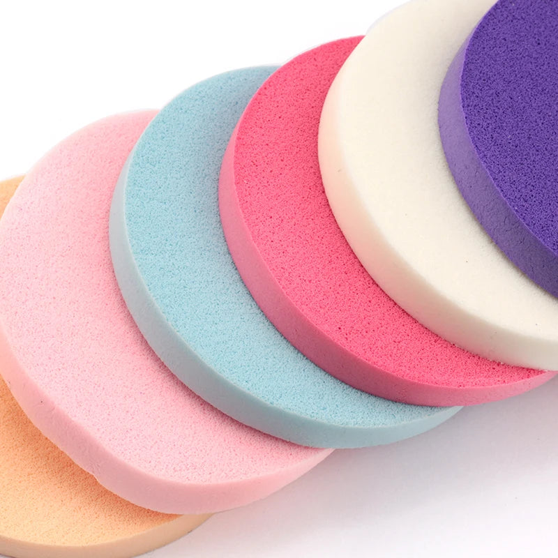 6Pcs Cosmetic Puff Soft Makeup Foundation Sponge Dry Wet Make Up Powder Puffs Contour Facial Sponges Powder Puff Makeup Tools