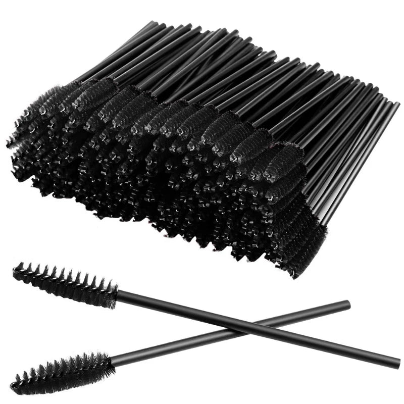 CNK 50Pcs Makeup Brushes Disposable Eyebrow Brush Mascara Wand Applicator Spo Eye Lashes Brush Cosmetic Eyelash Extension Tools
