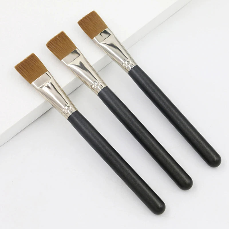 Flat Square Foundation Brush Soft Hair Concealer Brush BB Cream Blender Face Mask Paint Brush Women Beauty Skin Care Makeup Tool