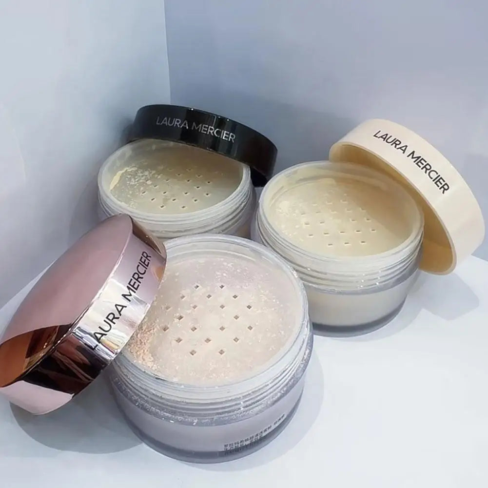 Natural Loose Setting Powder Breathable Lasting Waterproof Honey Powder Oil Control Make Up Matte Soft Transparent Powder Makeup