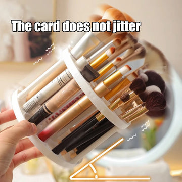 45 Hole Makeup Brush Storage Rack Brush Storage Box Detachable And Washable Circular Makeup Brush Holder Pen Holder
